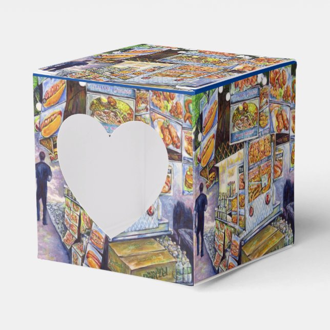 Außergewöhnliche künstlerische Arbeit Geschenkschachtel (Vorderseite)