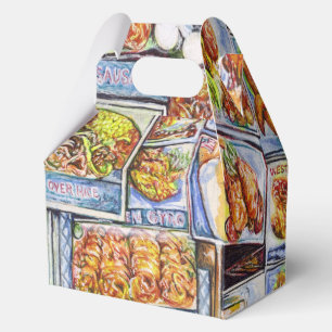 Außergewöhnliche künstlerische Arbeit Geschenkschachtel