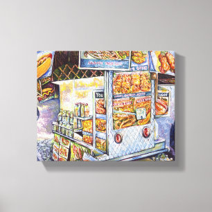 Außergewöhnliche künstlerische Arbeit Leinwanddruck