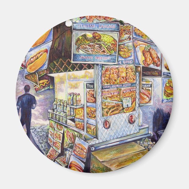 Außergewöhnliche künstlerische Arbeit Magnet (Vorne)