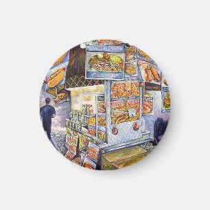 Außergewöhnliche künstlerische Arbeit Magnet