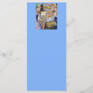 Außergewöhnliche künstlerische Arbeit Menükarte