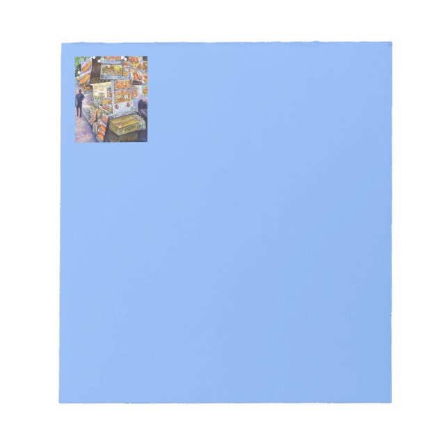 Außergewöhnliche künstlerische Arbeit Notizblock (Vorderseite)