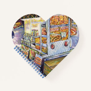 Außergewöhnliche künstlerische Arbeit Notizbuch