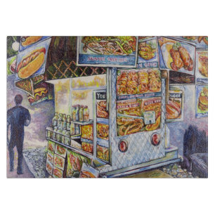 Außergewöhnliche künstlerische Arbeit Schneidebrett