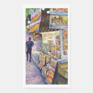 Außergewöhnliche künstlerische Arbeit Serviette