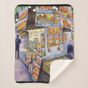 Außergewöhnliche künstlerische Arbeit Sherpadecke