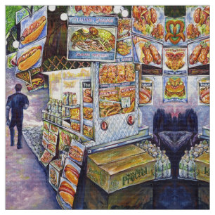 Außergewöhnliche künstlerische Arbeit Stoff