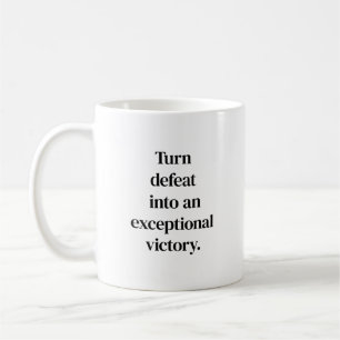 Außergewöhnliche Tasse des Sieges