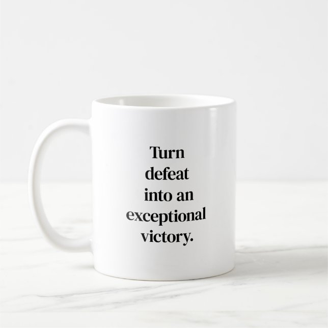 Außergewöhnliche Tasse des Sieges (Links)