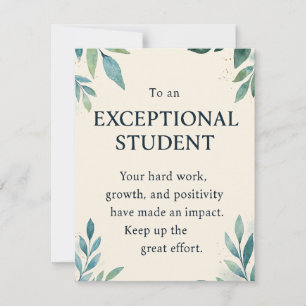 Außergewöhnlicher Schüler - Lehrer mit Inspiration
