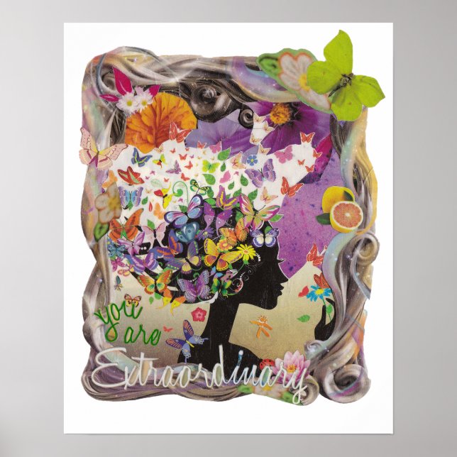 Außergewöhnliches, Motivierend Poster, inspirieren Poster (Vorne)