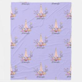 Außergewöhnliches spirituelles Symbol Muster 4 Fleecedecke