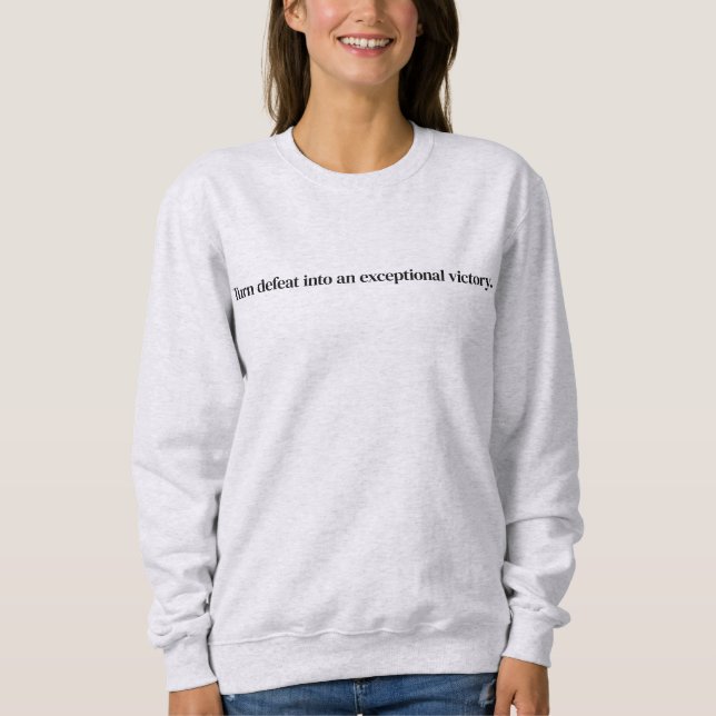 Außergewöhnliches Sweatshirt für Frauen (Vorderseite)