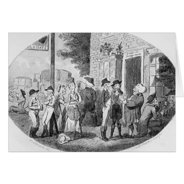 Außerhalb der alten Hut-Taverne (Vorderseite (Horizontal))