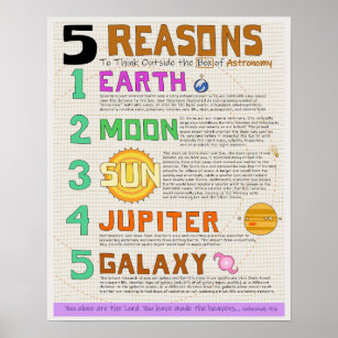 Außerhalb der Box der Astronomie - Intelligentes D Poster