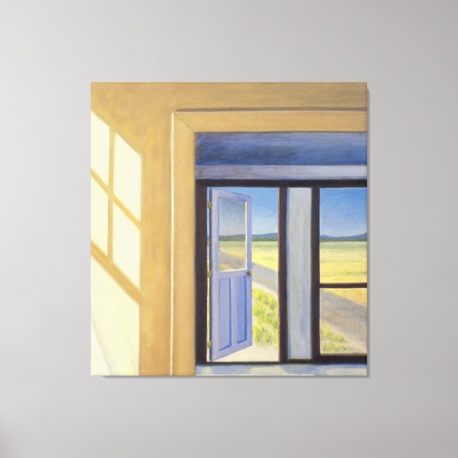 Außerhalb der Box Leinwanddruck (Vorderseite)