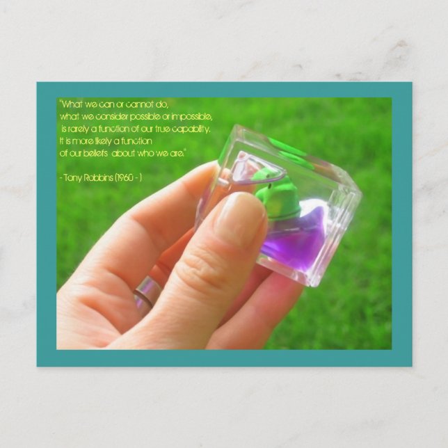 Außerhalb der Box Postkarte (Vorderseite)