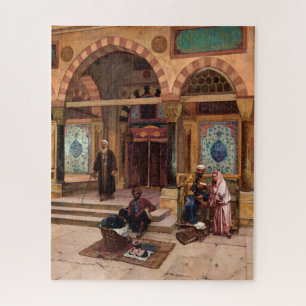 Außerhalb der Moschee von Rudolf Ernst Puzzle