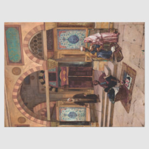 Außerhalb der Moschee von Rudolf Ernst Seidenpapier