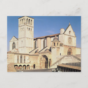 Außerhalb der Oberen und Unterkirche, 1228-53 Postkarte