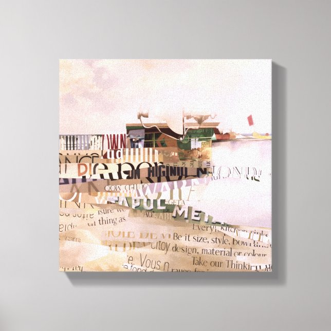 außerhalb der Saison Leinwanddruck (Vorderseite)