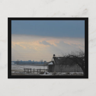 Außerhalb der Stadt Postkarte