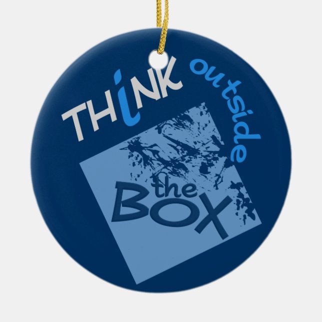 AUSSERHALB DES BOX-benutzerdefinierten Ornament (Vorne)