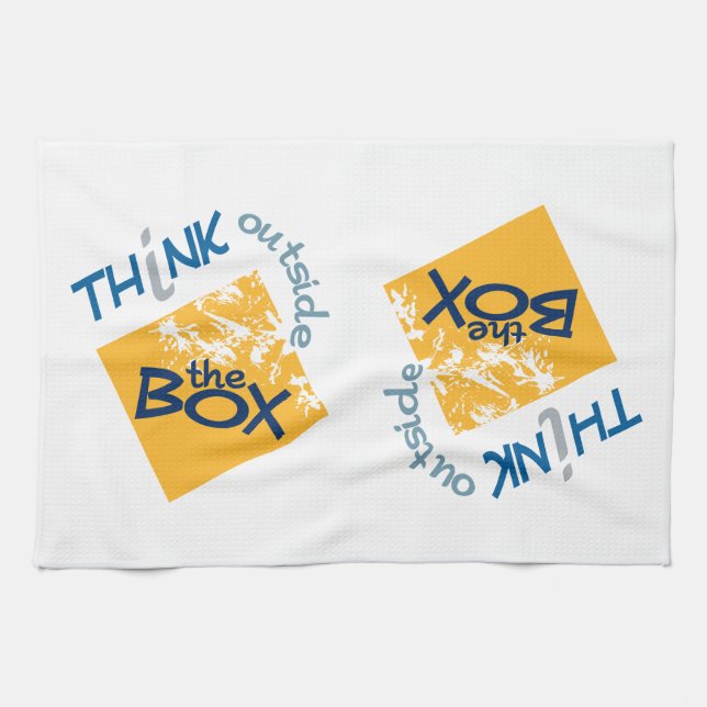 AUSSERHALB DES BOX Küchenhandtücher Handtuch (Horizontal)
