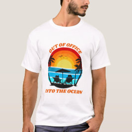 Außerhalb des Ozeans tropisch T-Shirt