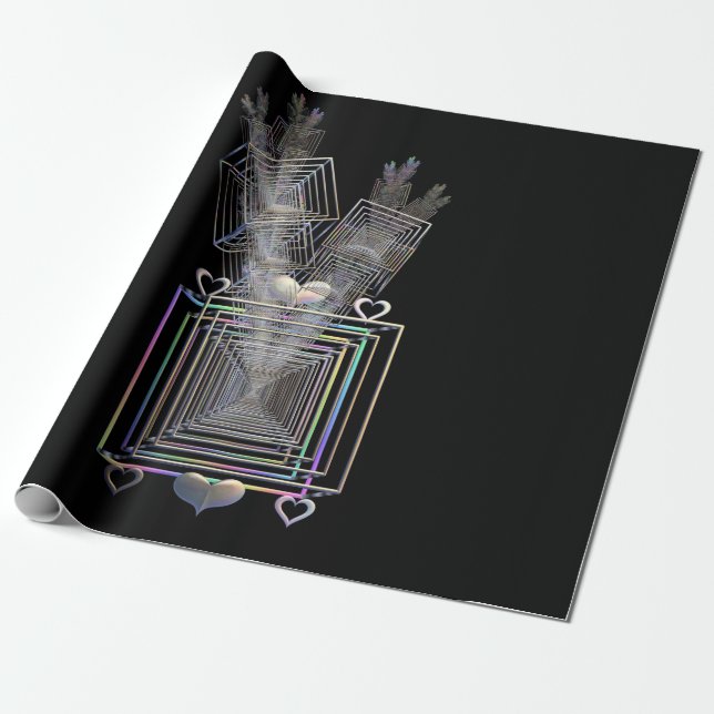 Außerhalb des Platzes Geschenkpapier (Ungerollt)