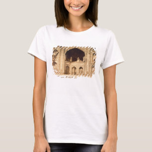 Außerhalb des Taj Mahals vermutlich illustriert i T-Shirt