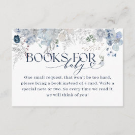 Außerhalb des Winters florale Hirschduschbücher Begleitkarte