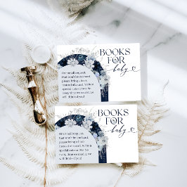 Außerhalb des Winters florale Hirschduschbücher Begleitkarte