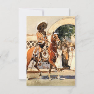 "Außerhalb einer mexikanischen Kirche" von Edward  Dankeskarte