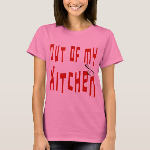 Außerhalb meines Küchen-Sprichworts Funny Cooking T-Shirt