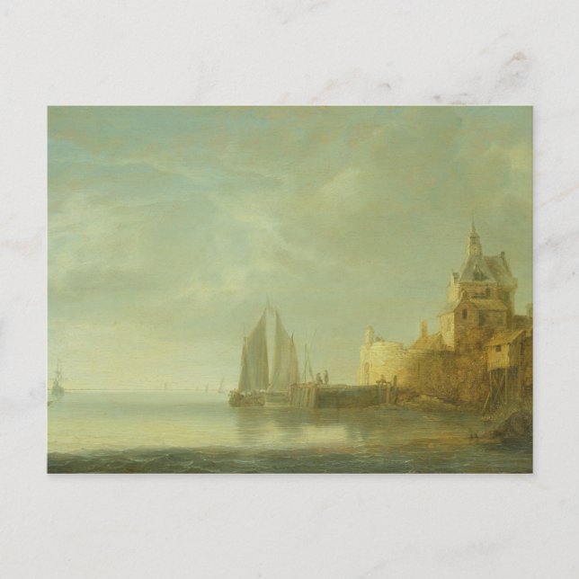 Außerhalb Rotterdams Postkarte (Vorderseite)