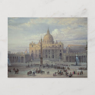 Außerhalb von St. Peter's Postkarte