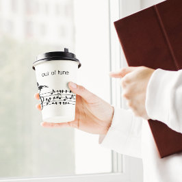 Außerhalb von Tune, Toucan verbinden Singvögel Pappbecher