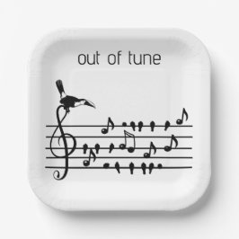 Außerhalb von Tune, Toucan verbinden Singvögel Pappteller