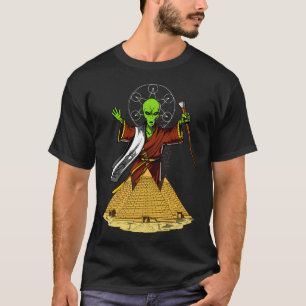 Außerirdische Ägyptische Pyramiden T-Shirt
