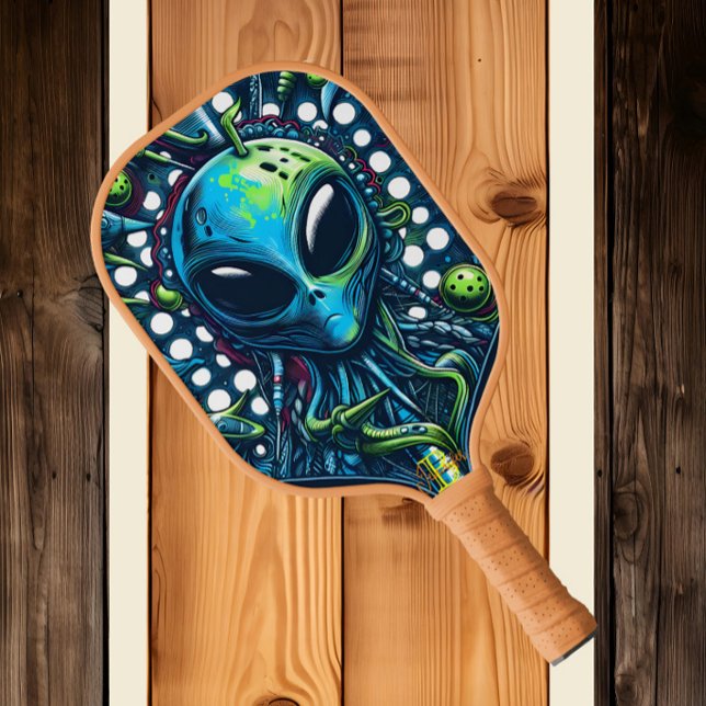 Außerirdische Begegnung zwischen einem Obj-Array Pickleball Schläger (Von Creator hochgeladen)