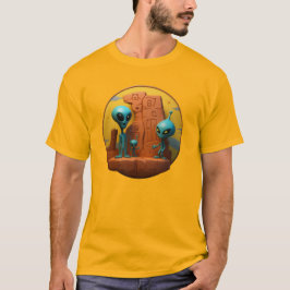 Außerirdische Familie T-Shirt
