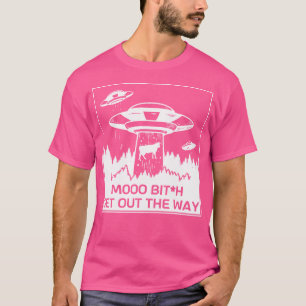 Außerirdische für Erwachsene Raumschiff Ufo Grün A T-Shirt