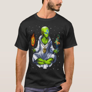 Ausserirdische Illuminati-Verschwörung T-Shirt