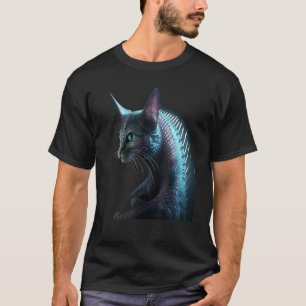 Ausserirdische Katze T-Shirt