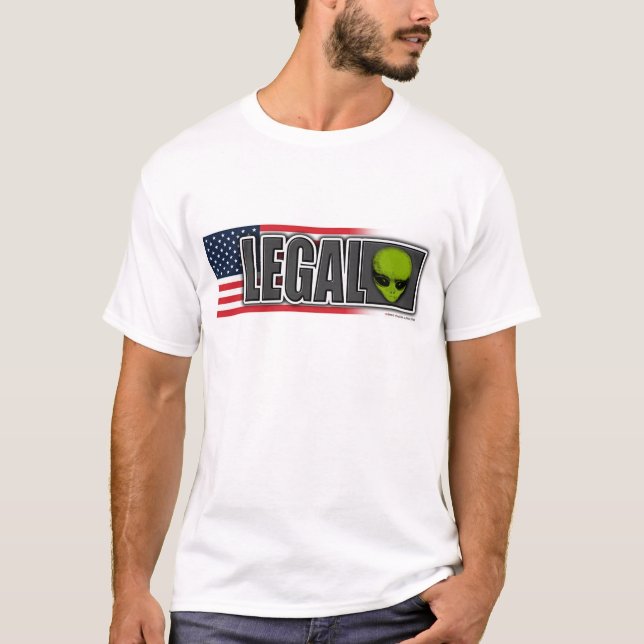 Außerirdische-Station 7 T-Shirt (Vorderseite)