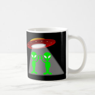 Außerirdische und FliegenSaucer Tasse