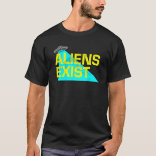 Außerirdischen bestehen aus Ufo Blue Light Illustr T-Shirt