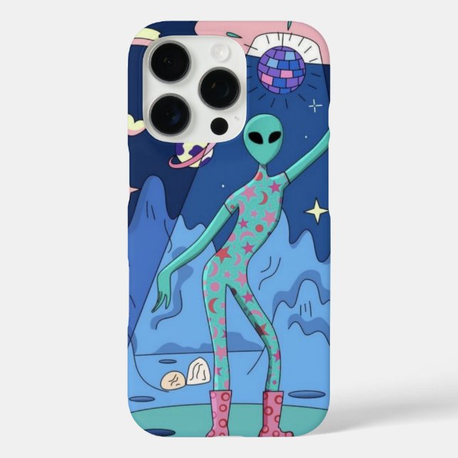 Außerirdischen Case-Mate iPhone Hülle (Rückseite)